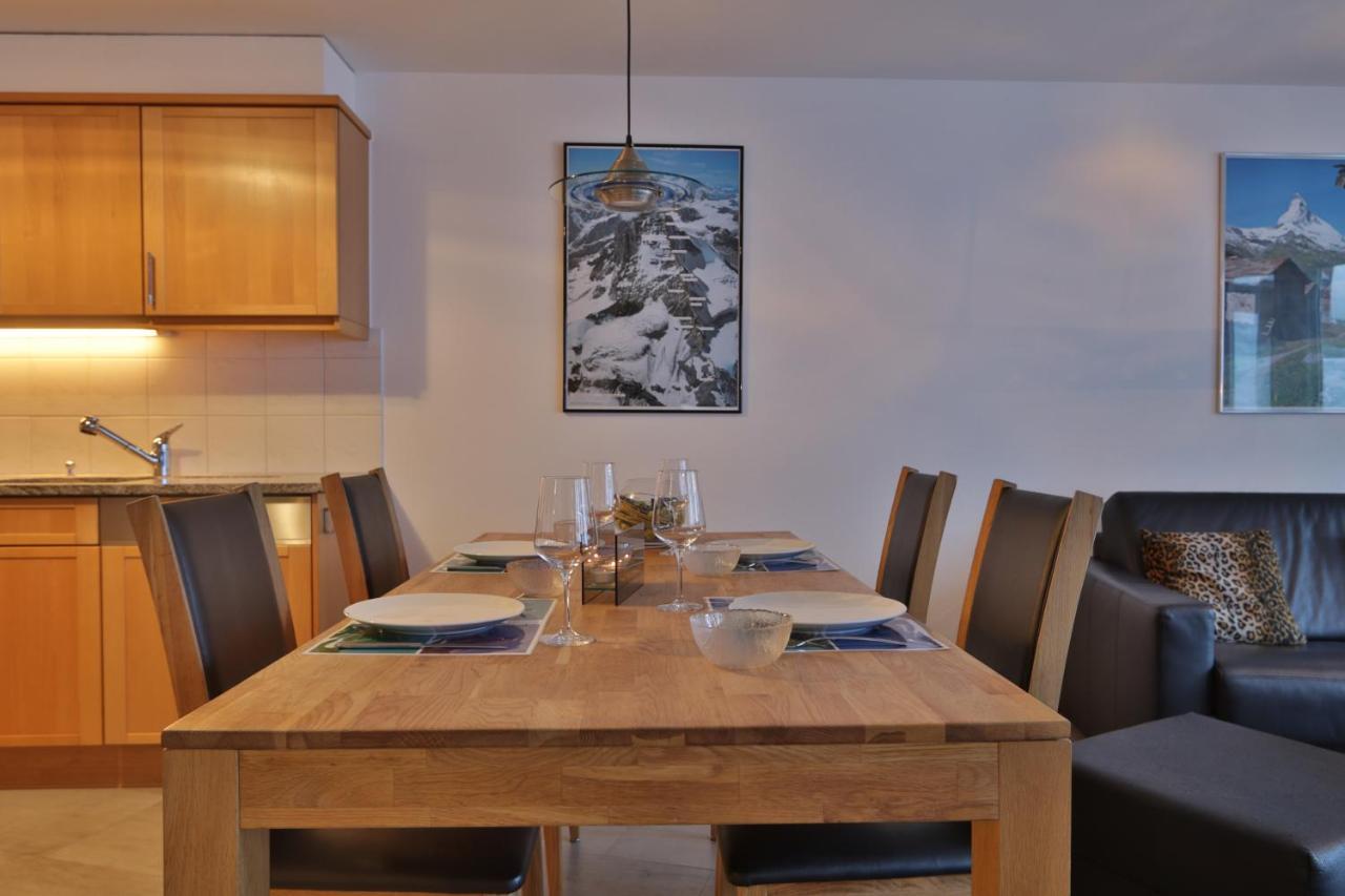Ferienwohnung Steinmattstrasse Zermatt Exteriör bild