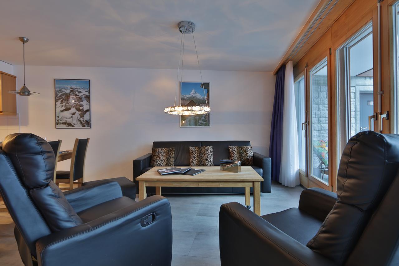 Ferienwohnung Steinmattstrasse Zermatt Exteriör bild