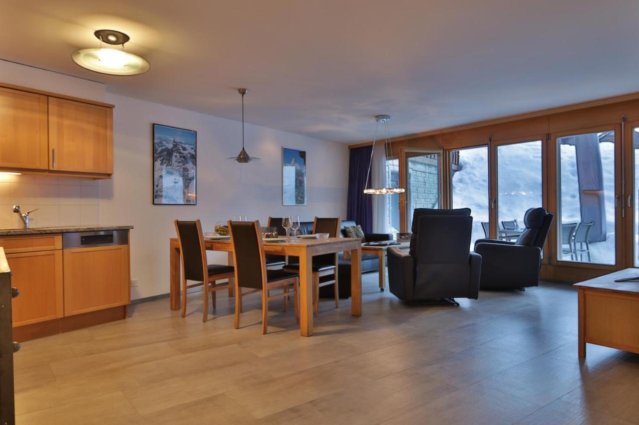 Ferienwohnung Steinmattstrasse Zermatt Exteriör bild